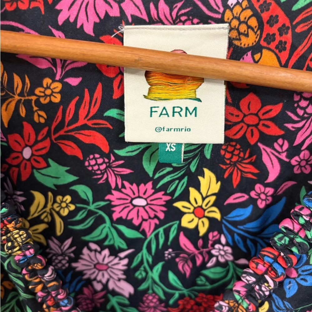 FARM Rio Multicolor Floral midi dress - Picture 2 of 4